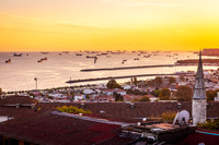 Sunset over Sea of Marmara