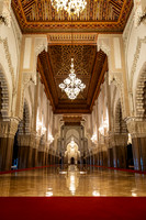 Prayer hall of the Hassan II Mosque in Casablanca