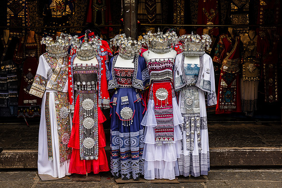 Traditional Miao dresses