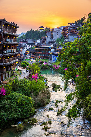 Sunset in Furong