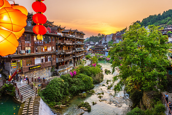 Sunset in Furong