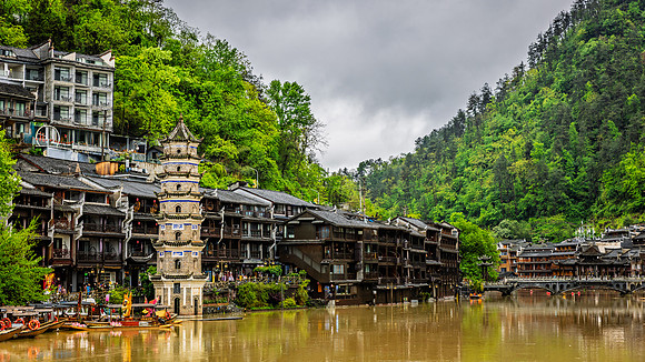 Wanming Pagoda in Fenghuang