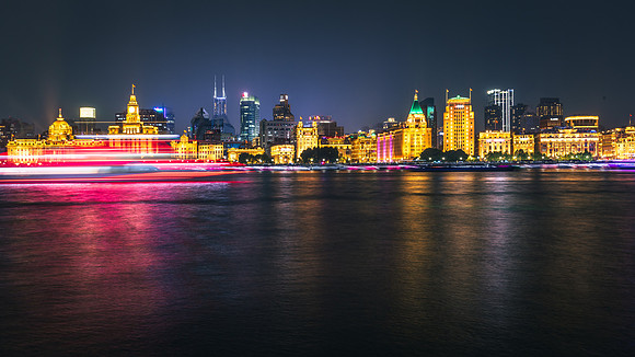 The Bund by night