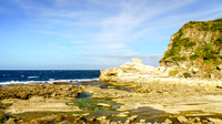 Kapurpurawan rock formations