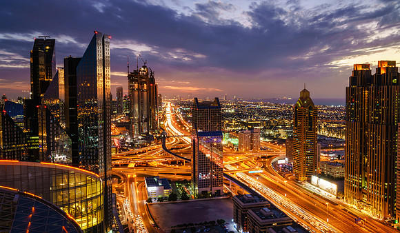 Dubai rush hour