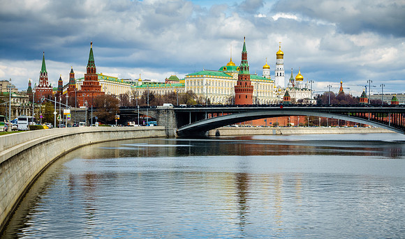 Moscow River and Kremlin