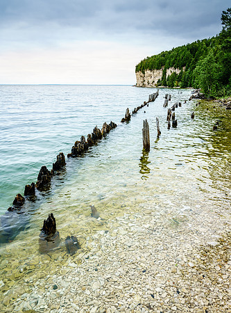 Fayette State Park shoreline